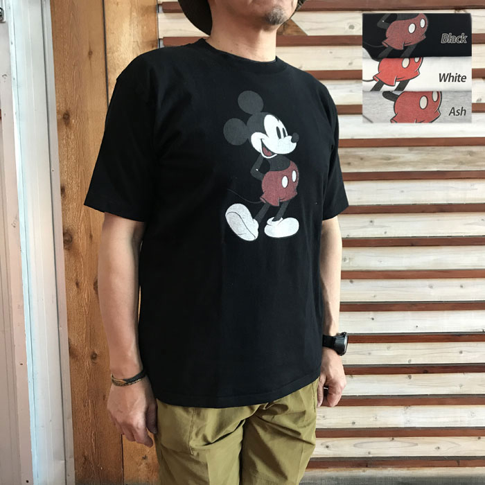 SCREENSTARS BEST スクリーンスターズ ベスト Box Silhouette tee ミッキー 　White 　Ash 　Black