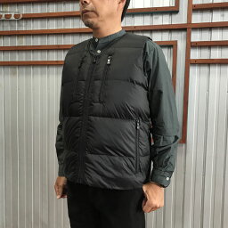 ピレネックス インナーダウン メンズ PYRENEX ピレネックス 国内正規品 ESCAPE エスケープ　ダウンベスト　Black 　ブラック