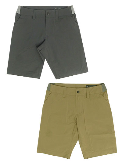 【SALE】HAGLOFS ホグロフス AMFIBIOUS SHORTS MEN ストレッチショートパンツ Magnetite Oak　アウトドアショートパンツ