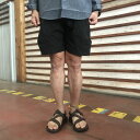 FOB FACTORY エフオービー  F4165 CAMP SHORTSキャンプショーツ　Black ブラック　日本製　動画あり