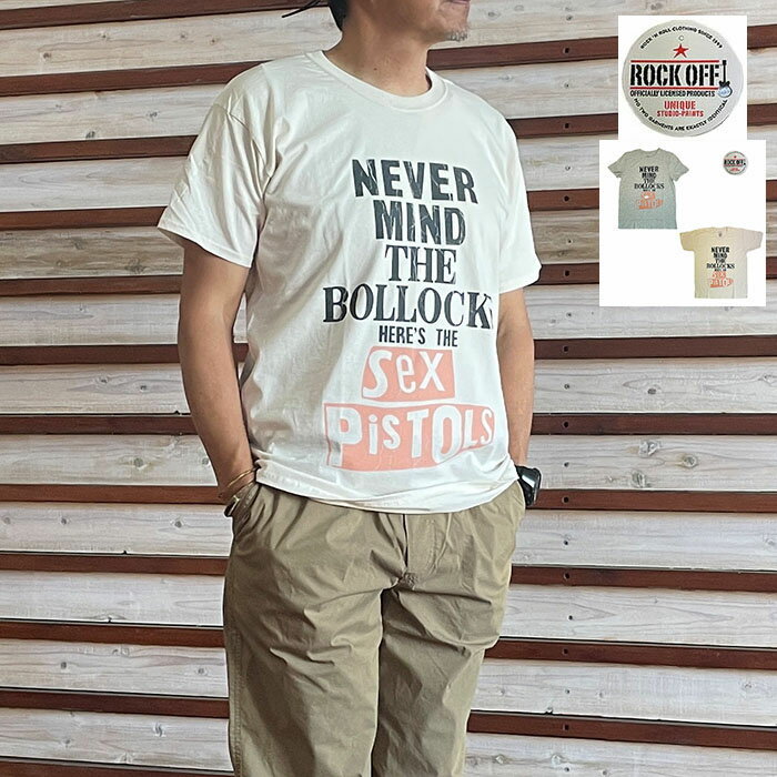 Rakuten - ROCK OFF ロックオフ THE SEXPISTOLS BOLLOCKS DISTERESSED セックスピストルズプリントT
