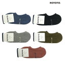 RoToTo(ロトト) PILE FOOTCOVER パイル フットカバー ソックス R1007 日本製 通称タビソックス Coral L.Gray M.Blue M.Green Black