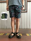 WILD THINGS ワイルドシングス 【SALE】WT21017PA Camp Shorts キャンプショーツ　Black Olive Native　ブラック　オリーブ　ネイティブ