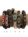 AUSTIN ACCENT【SALE】オースティン アクセント 3STR ブレスレット W BEADS カラーKのみ