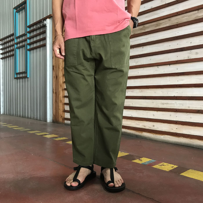 GramicciߥSALE G103-OGTLOOSE TAPERED PANTS 롼ơѡɥѥ Olive ư褢