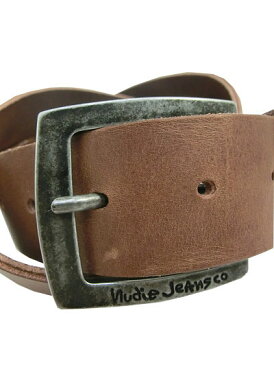 Nudie Jeans ヌーディージーンズ ANTONSSON USED BELT ヴィンテージベルト　Black Brown ブラック　ブラウン　デニムスタイルをワンランクアップ【送料無料】