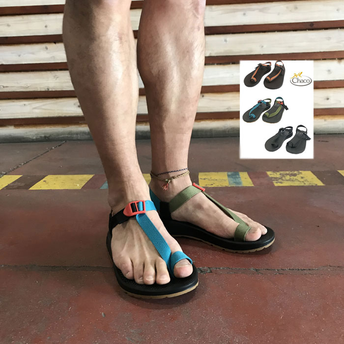 Chaco チャコ【SALE】 メンズ ボーディ 調節可能なトゥループを採用 Black TealAvocado