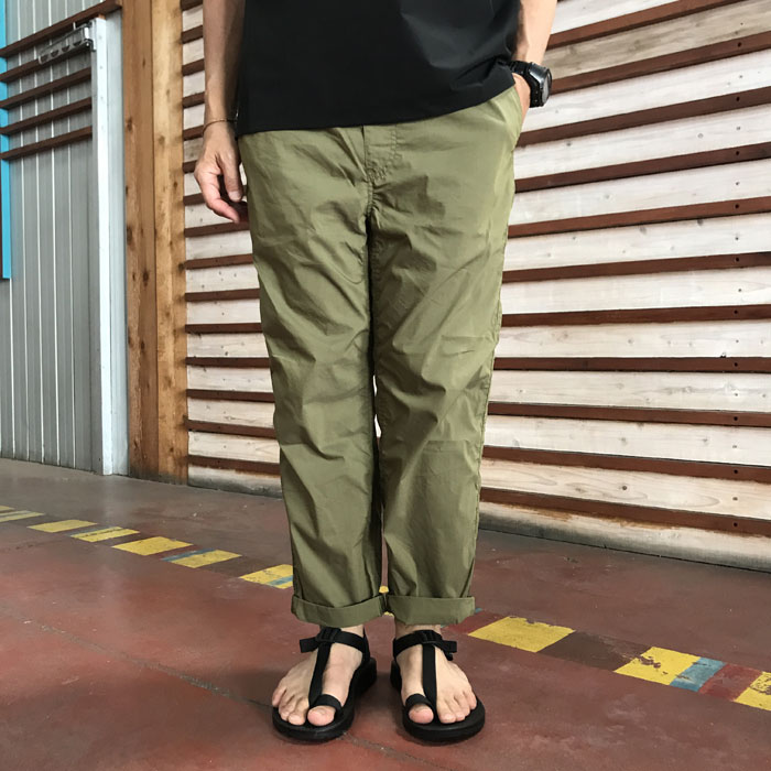 STUDIO ORIBE スタジオオリベ WC152 Wide Climbing Pants クールマックス素材　ワイドクライミングパンツ　Khakiカーキ　日本製