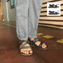 Chaco チャコ【SALE】 CHACO メンズ ローダウンサンダル　かかとあり　Grey Brown