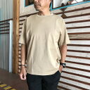 MANUAL ALPHABET マニュアルアルファベット【SALE】 Tシャツ MA-C-115 ULTIMA PRD SS　ウルティマ 半袖Tシャツ　Beige