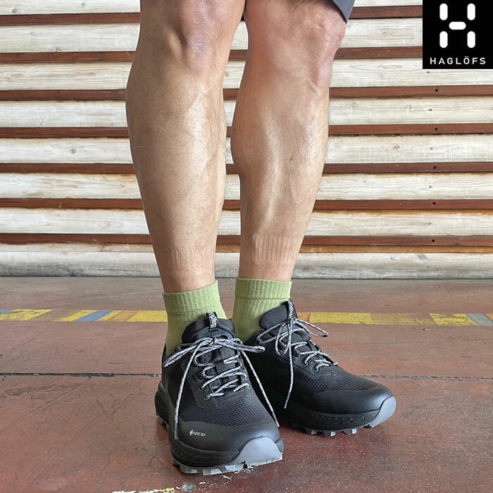 Rakuten - Haglofs ホグロフス リム ホライゾン ハイク GTX ロー メンズ L.I.M Horizon Hike GTX Low トレッキング向け新しいシューズ Black 608290
