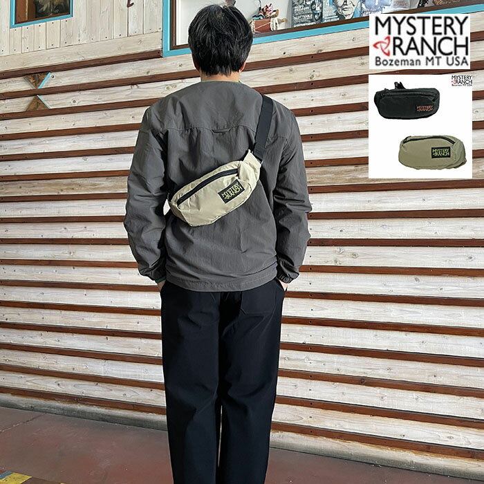 MYSTERY RANCH ミステリーランチショルダーバック Forager Hip Pack フォーリッジャーヒップバッグ Black HummusDobby112623 国内正規品