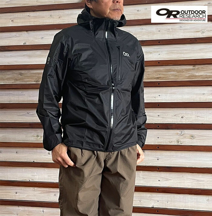 Rakuten - OUTDOOR RESEARCH アウトドアリサーチ Helium UL Jacket ヘリウムウルトラライトジャケット Toray Dermizax Black #322681
