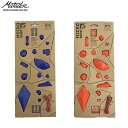 Matador マタドール クライミングマグネット MICRO SEND マグネティックルートキット マグネット オレンジ ブルー