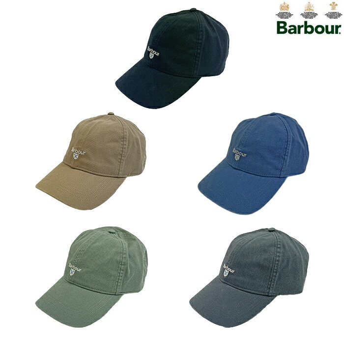 楽天gakuオンラインショップBarbour BARBOUR バブアー 241MHA0274 Cascade sports cap コットン6パネル キャップ UNISEX 5カラー