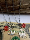 Vinup ヴィンナップ【SALE】 Bakelite Dice Necklace ベイクライトダイスネックレス【あす楽対応】【メール便発送可能】