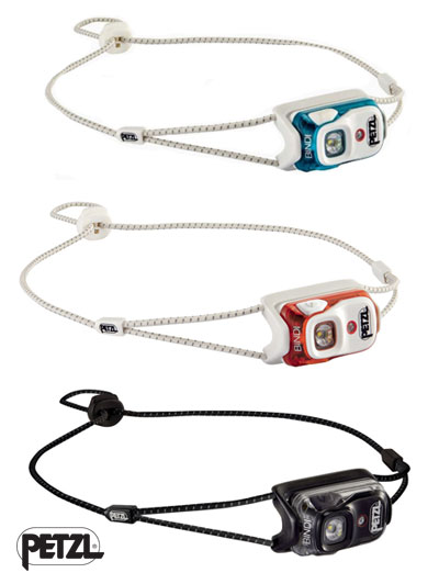 PETZL ペツル ビンディ E102AA 超軽量リチャージャブル高性能小型ヘッドランプ ブラック オレンジ グリーン