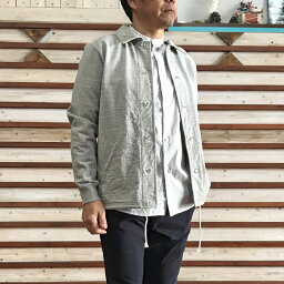 フェルコ コーチジャケット メンズ FELCO フェルコ 【SALE】COACH JACKET SUPER HARD JERSEY コーチジャケット Heather Grey ヘザーグレー　送料無料