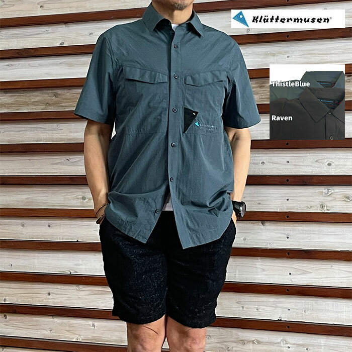 Rakuten - 【SALE】KLATTERMUSEN クレッタルムーセン KM-10449 Syn SS Shirt シン ショートスリーブ シャツ M's 国内正規品 2カラー