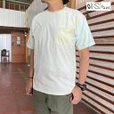 orSlow オアスロウ 【SALE】 01-0024-38 4TONE POCKET T-SHIRT 4トーン ポケット Tシャツ IceGreen
