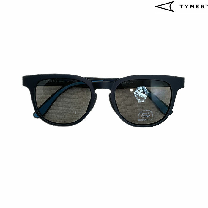 Rakuten - TYMER タイマー BLAKE ブレイク 偏光調光レンズ スポーツサングラス Photochromic GreyPolarized フォトクロミックグレーポラライズド TY101-MBK-PGYP