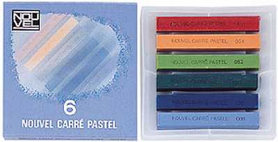 ヌーベルカレーパステル 6色セットB NCT-6B コンテ 画材
