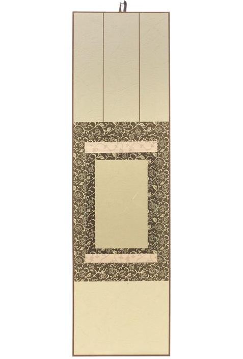 掛軸たとう 【縦 茶】ハガキ用 T083-001 掛け軸たとう 谷口松雄堂製(京都) 単品