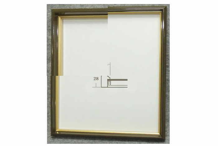 4954 【8×9】 よもぎ 額縁 普通色紙ピッタリサイズのフレーム キュート 日本製 大色紙用 大額　アウトレット