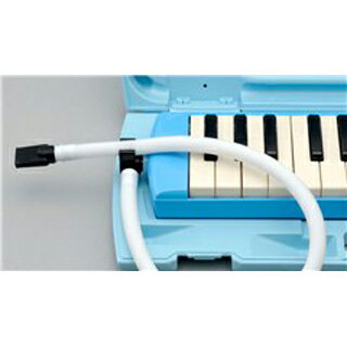 ピアニカ P-32E ブルー 鍵盤:32 音域:f〜c(中空二重ブローケース・吹き口・卓奏用パイプ付 鍵盤ハーモニカ)