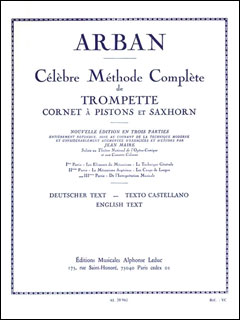 楽天楽譜ネッツ楽譜　アーバン／有名な金管教本 第3巻 【Trumpet】（【1037754】／AL20962／48181434／トランペット教本／輸入楽譜（T））