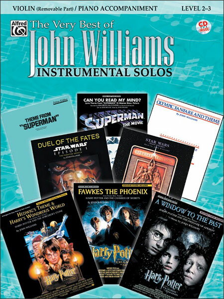 楽譜 ジョン・ウィリアムズ/弦楽ソロ(ヴィオラ)(CD付)(