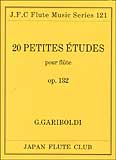 楽譜　ガリボルディ／20の小練習曲 OP.132 ＜Pour Flute＞ フルートクラブ名曲シリーズ 121
