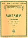 楽譜 サン=サーンス/ベートーヴェンの主題による変奏曲 Op.35(/50259310/2台ピアノ4手/輸入楽譜(T))