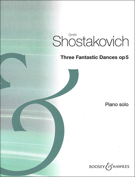 楽譜　ショスタコーヴィチ／3つの幻想的舞曲 48019006／ピアノ・ソロ／輸入楽譜（T）