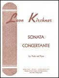 楽譜 キルシュナー/協奏的ソナタ(【84039】/50488722/ヴァイオリンとピアノ(スコア&パート)/輸入楽譜(T))
