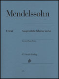楽譜 【訳あり品】メンデルスゾーン/ピアノ曲選集(HN 281)