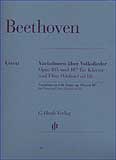 楽譜 【訳あり品】ベートーヴェン/フルート変奏曲 Op.105/107(FL & VL & P)(HN 716)