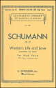 楽譜　シューマン／女の愛と生涯（高声用）(50258720／LB1356／声楽／輸入楽譜（T）)