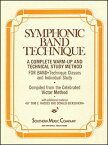 楽譜　シンフォニック・バンド・テクニック（フルート）(03770528／B354FL/PICC／吹奏楽教本／Level: 3／輸入楽譜（T）)