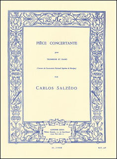 楽天楽譜ネッツ楽譜　サルツェード／協奏的小品（AL21988／トロンボーンとピアノ／輸入楽譜（T））