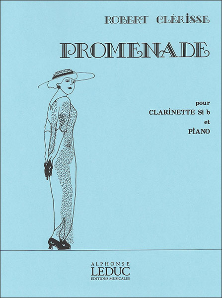楽天楽譜ネッツ楽譜　クレリス／プロムナード（AL22895／クラリネット・ソロとピアノ／輸入楽譜（T））