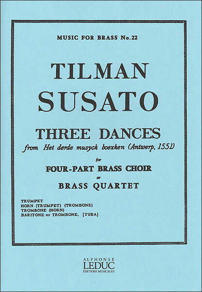 楽天楽譜ネッツ楽譜　スザート／3つの舞曲（AL28261／金管4重奏／輸入楽譜（T））