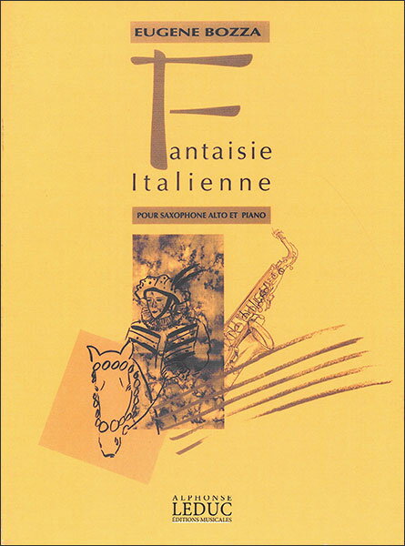 楽天楽譜ネッツ楽譜　ボザ／イタリア幻想曲（AL21151／アルト・サクソフォンとピアノ／輸入楽譜（T））