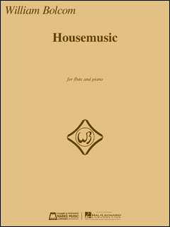 楽譜 ボルコム/ハウスミュージック 【1972659】/00159744/フルート・ソロとピアノ/輸入楽譜 T 
