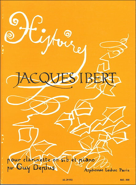 楽天楽譜ネッツ楽譜　イベール／「物語」より 【Clarinet＆Piano】（【1727698】／AL29552／クラリネット・ソロ＆ピアノ／輸入楽譜（T））