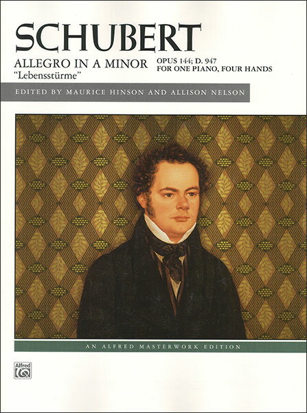 楽譜 シューベルト/人生の嵐 (アレグロ イ短調 作品144 D. 947)(【1200771】/38869/ピアノ連弾/輸入楽譜(T))