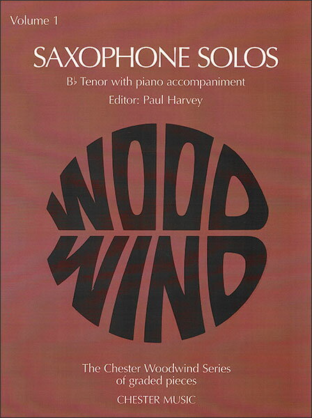 楽譜 テナー・サクソフォンのためのソロ曲集 第1巻(テナー・サックス＆ピアノ／輸入楽譜（T）)