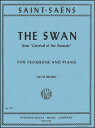 楽譜　サン＝サーンス／白鳥 (「動物の謝肉祭」より)(【734047】／2725／トロンボーン＆ピアノ／輸入楽譜（T）)