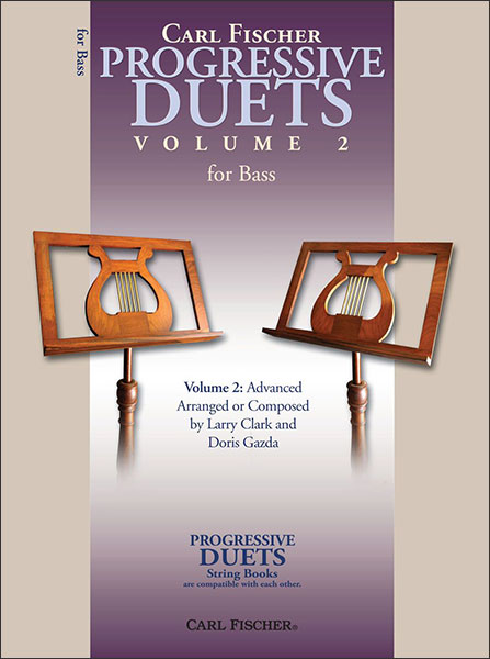 楽譜　プログレッシブ・デュエット 第2巻(【528306】／BF43／コントラバス2重奏 (スコア)／輸入楽譜（T）)