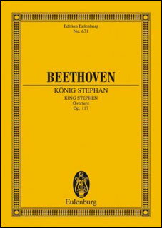 楽譜　ベートーヴェン／「シュテファン王」序曲 作品117(スタディスコア(小型スコア)／輸入楽譜（T）)
